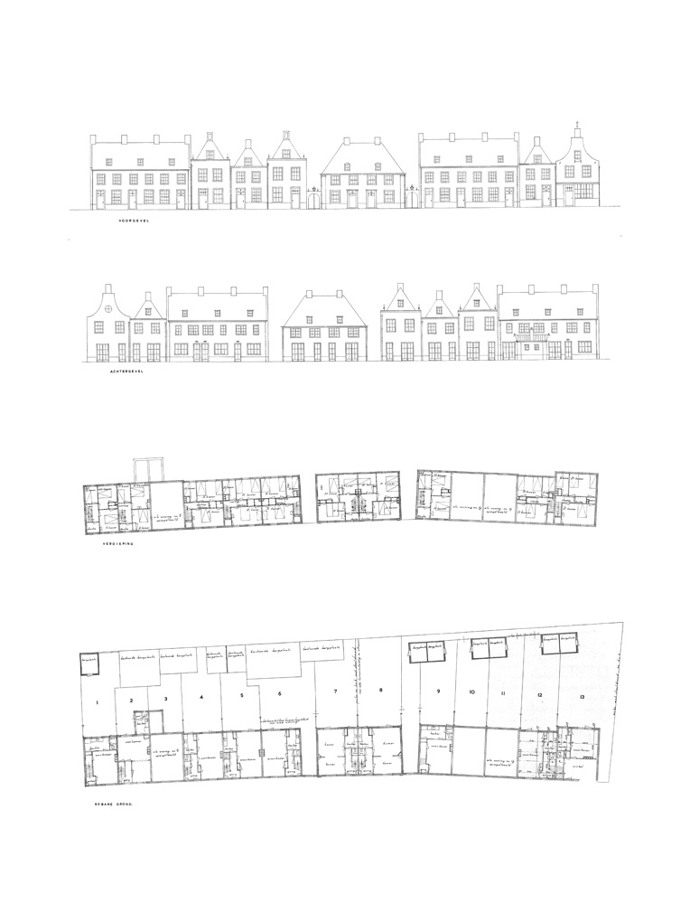 Bedaux de brouwer 0240 woningbouw sluis situatietekening 01